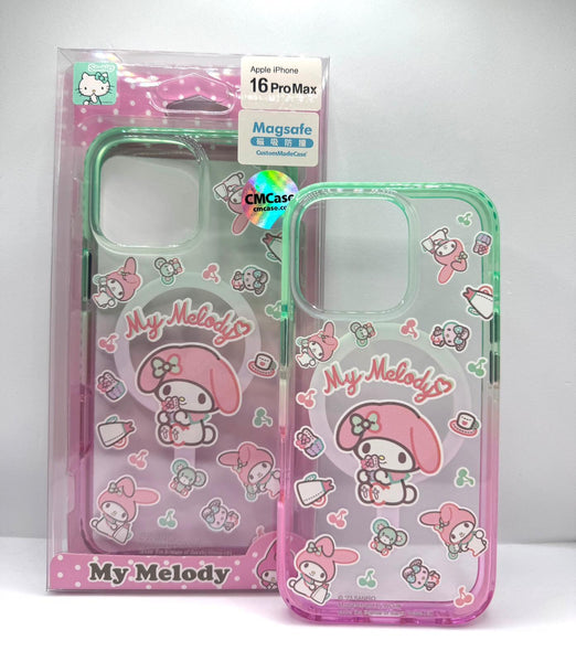 【門市發售】Sanrio  漸變色 Magsafe Case(iphone 16系列)