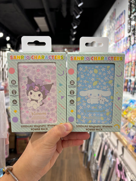 【門市發售】Sanrio Characters 5000mAh Magsafe 磁吸外置充電器(只限香港發售,不設平郵)