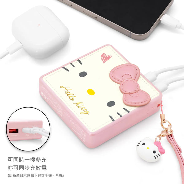【門市發售】Garmma 永橙✖️Sanrio 皮革Kuromi PD快充 10000mAh  外置充電器(只限香港發售,不設平郵)