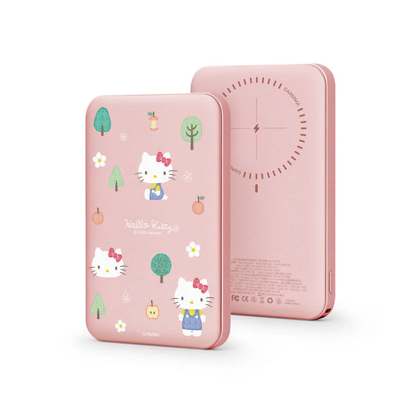 【門市發售】Garmma 永橙✖️Sanrio  Hello Kitty 5000mAh  磁吸外置充電器(只限香港發售,不設平郵)