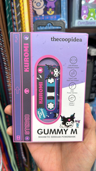 【門市發售】Sanrio 5000mAh GUMMY M 磁吸行動電源 CP-PB33(只限香港發售,不設平郵)