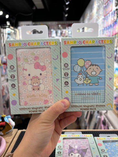 【門市發售】Sanrio Characters 5000mAh Magsafe 磁吸外置充電器(只限香港發售,不設平郵)