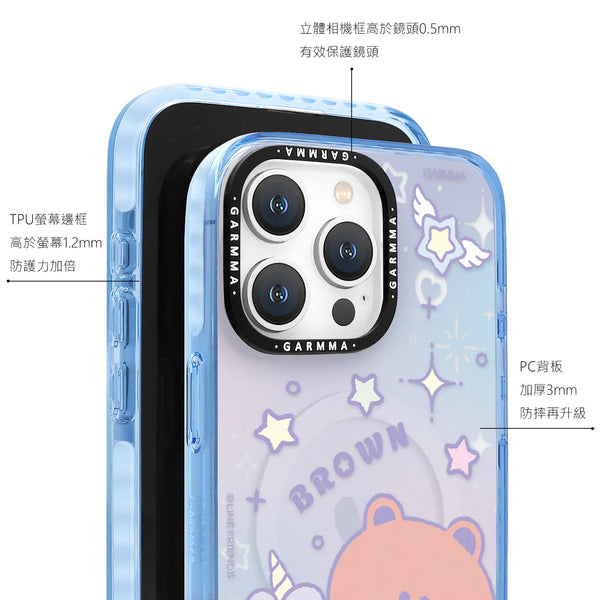 【門市發售】Garmma 永橙 Line Friends MagSafe 手機殼(iPhone 16系列)