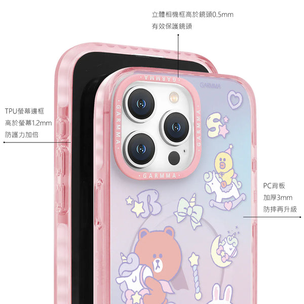 【門市發售】Garmma 永橙 Line Friends MagSafe 手機殼(iPhone 16系列)