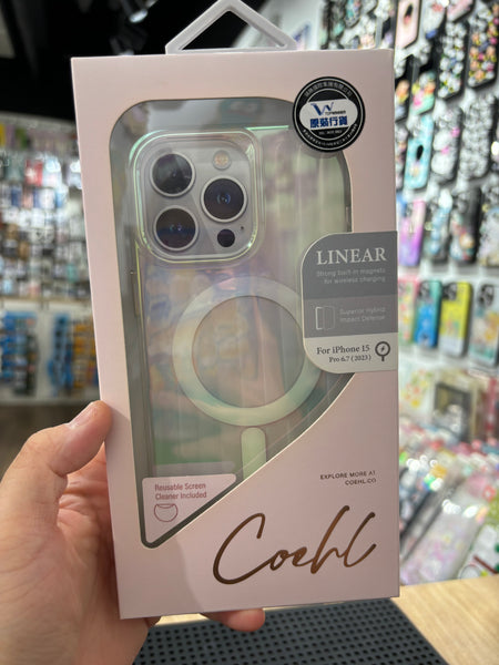 【門市發售】Coehl 磁吸防撞手機殼(iPhone 15Pro/15Pro Max)