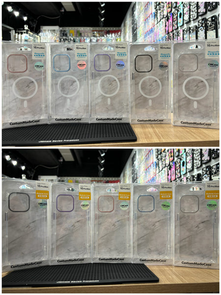 【門市發售】CMC 透明/透明磁吸殼(iphone 16系列)