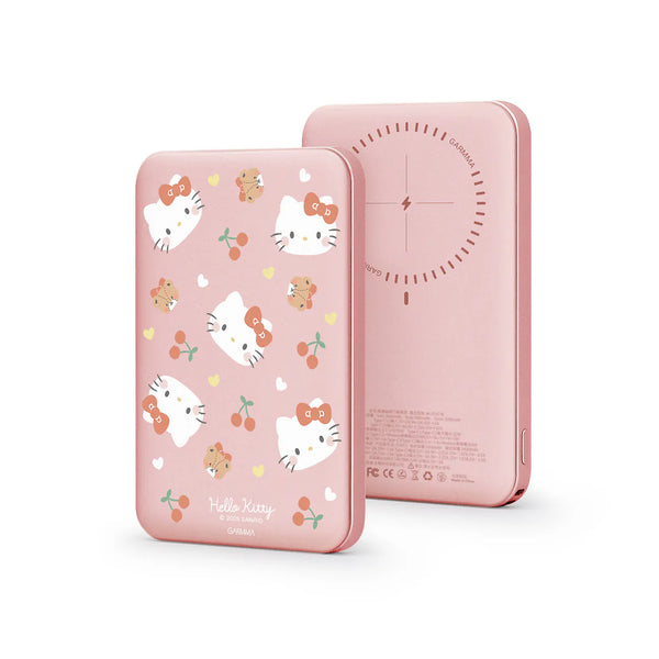 【門市發售】Garmma 永橙✖️Sanrio  Hello Kitty 5000mAh  磁吸外置充電器(只限香港發售,不設平郵)