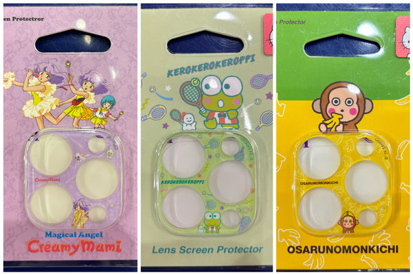 【門市發售】Mone Sanrio/小忌廉/奶龍/姆明 全包 鏡頭保護貼(iphone16系列)