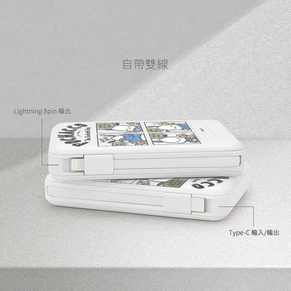 【門市發售】Garmma 永橙✖️Sanrio  Hello Kitty  10000mAh  數顯帶線磁吸外置充電器(只限香港發售,不設平郵)