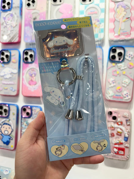 【門市發售】日本 Sanrio 手機掛繩(連公仔牌)