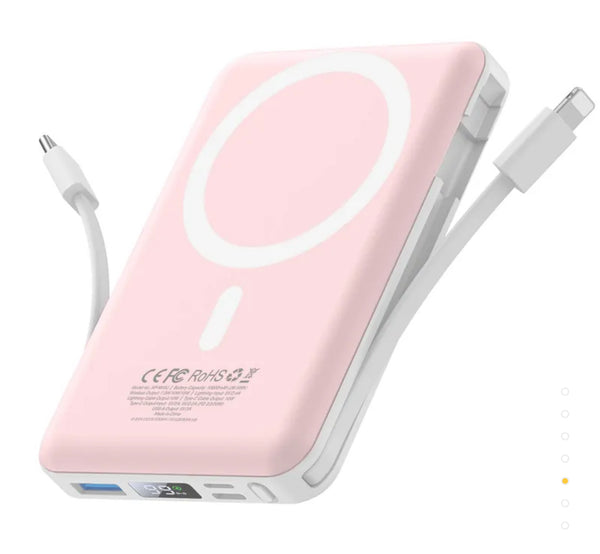 【門市發售】Xpower LuLu豬 10000mAh 5合1磁吸無線 外置充電器 M10J(只限香港發售,不設平郵)