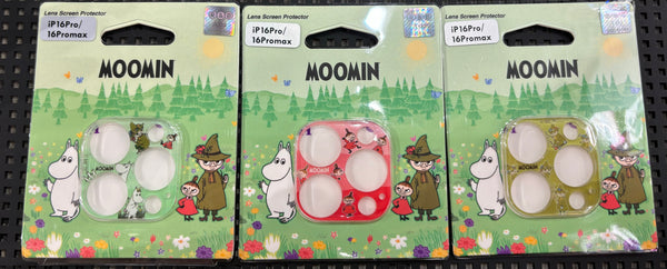 【門市發售】Mone Sanrio/小忌廉/奶龍/姆明 全包 鏡頭保護貼(iphone16系列)