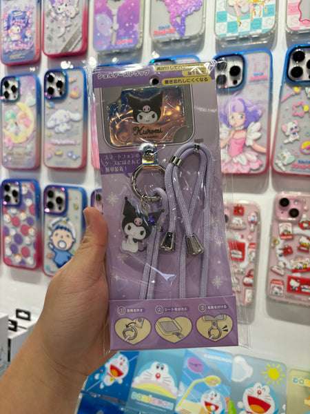 【門市發售】日本 Sanrio 手機掛繩(連公仔牌)