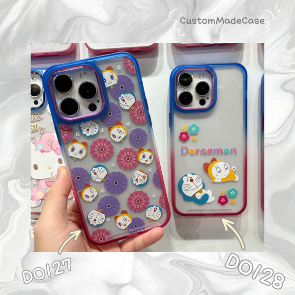 【門市發售】Doraemon 多啦A夢 彩色漸變 手機殼(iPhone13-15)