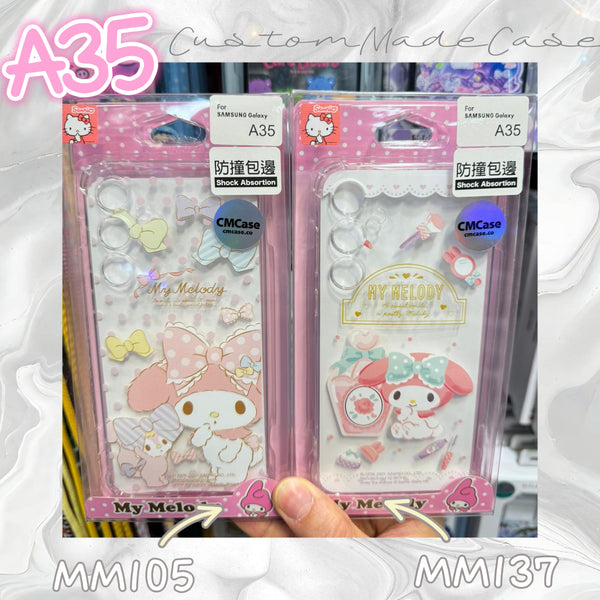 【門市發售】Samsung A35 手機殼  公仔款
