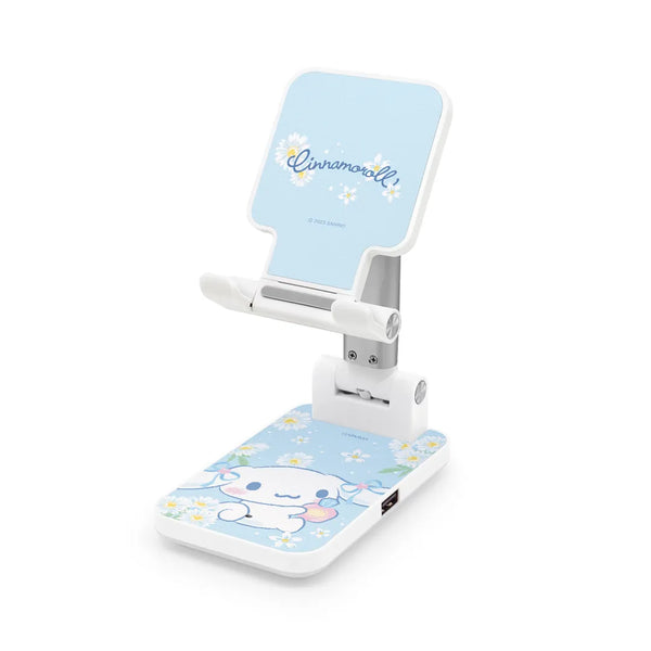 【門市發售】Garmma 永橙✖️Sanrio 玉桂狗Cinnamorll 折疊無線充電支架(只限香港發售,不設平郵)