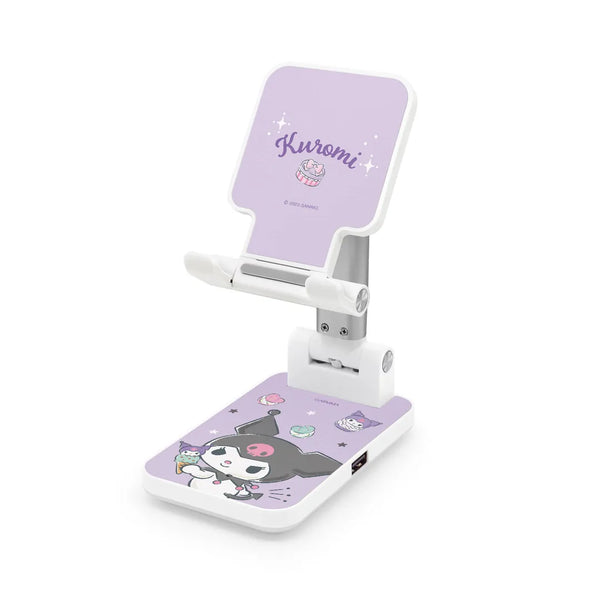【門市發售】Garmma 永橙✖️Sanrio Kuromi 折疊無線充電支架(只限香港發售,不設平郵)