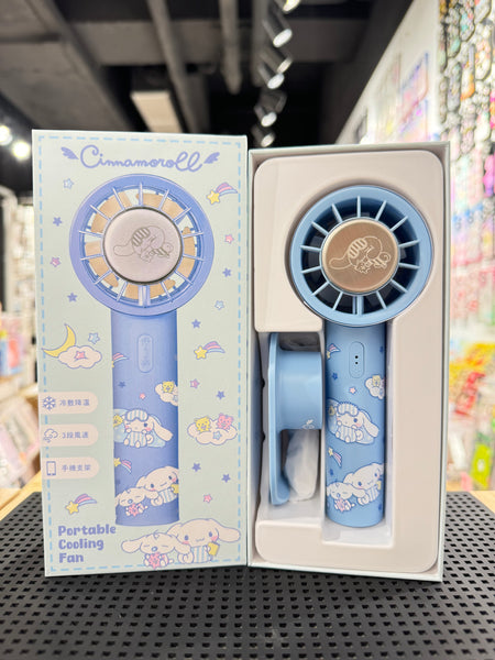 【門市發售】動漫工房 Sanrio 便攜冰風扇(只限港澳地區發售後,不設平郵)