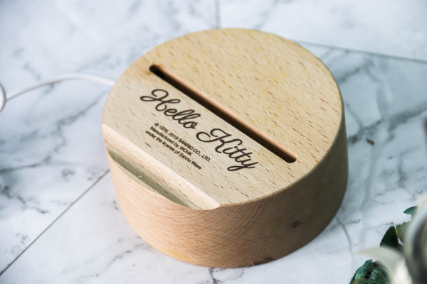 Hello Kitty Acrylic LED Lamp (KT83L)