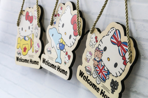 Hello Kitty Wooden Signage (KT84s)