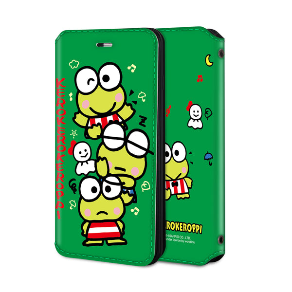 KeroKeroKeroppi Leather Flip Case (KRCM02)