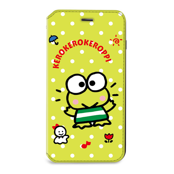 KeroKeroKeroppi Leather Flip Case (KRCM03)
