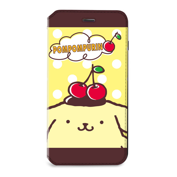 Pom Pom Purin Leather Flip Case (PNCM08)