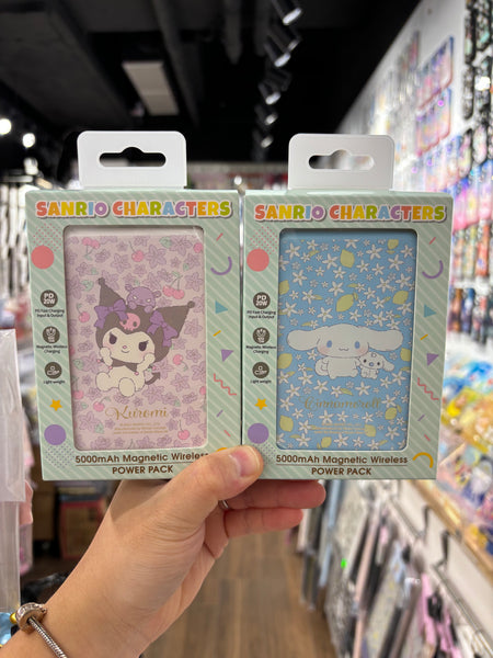 【門市發售】Sanrio Characters 5000mAh Magsafe 磁吸外置充電器（只限香港發售，不設平郵）