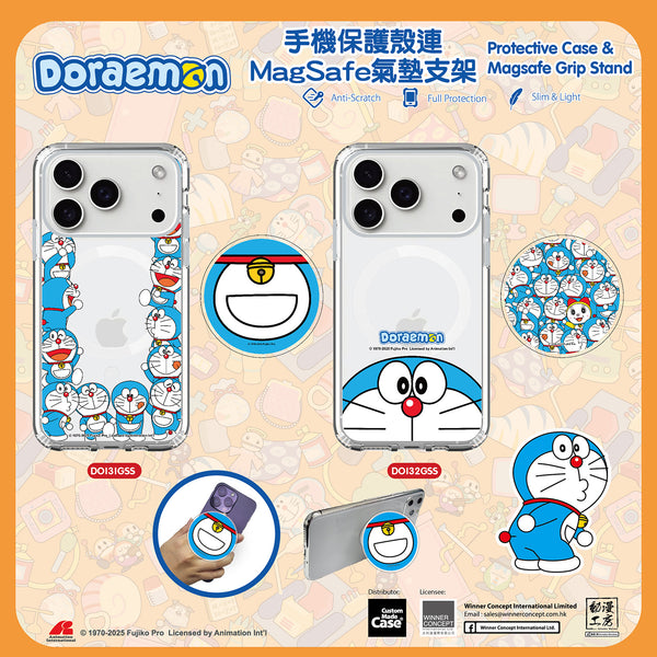 Doraemon iPhone Case / Android Phone Case & Magsafe Grip Stand Set (DO132GSS)