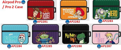 【門市發售】迪士尼 行李箱款 Aiprods Case（Pro/Pro2/3代）