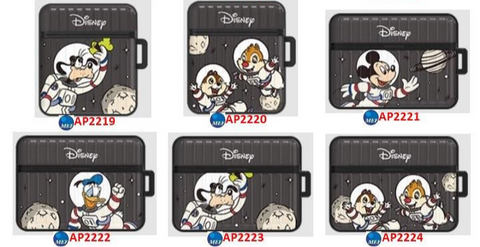 【門市發售】迪士尼 行李箱款 Aiprods Case（Pro/Pro2/3代）