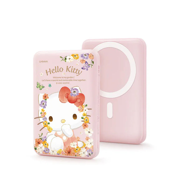 【門市發售】Garmma 永橙✖️Sanrio  Hello Kitty 10000mAh  磁吸無線外置充電器（只限香港發售，不設平郵）