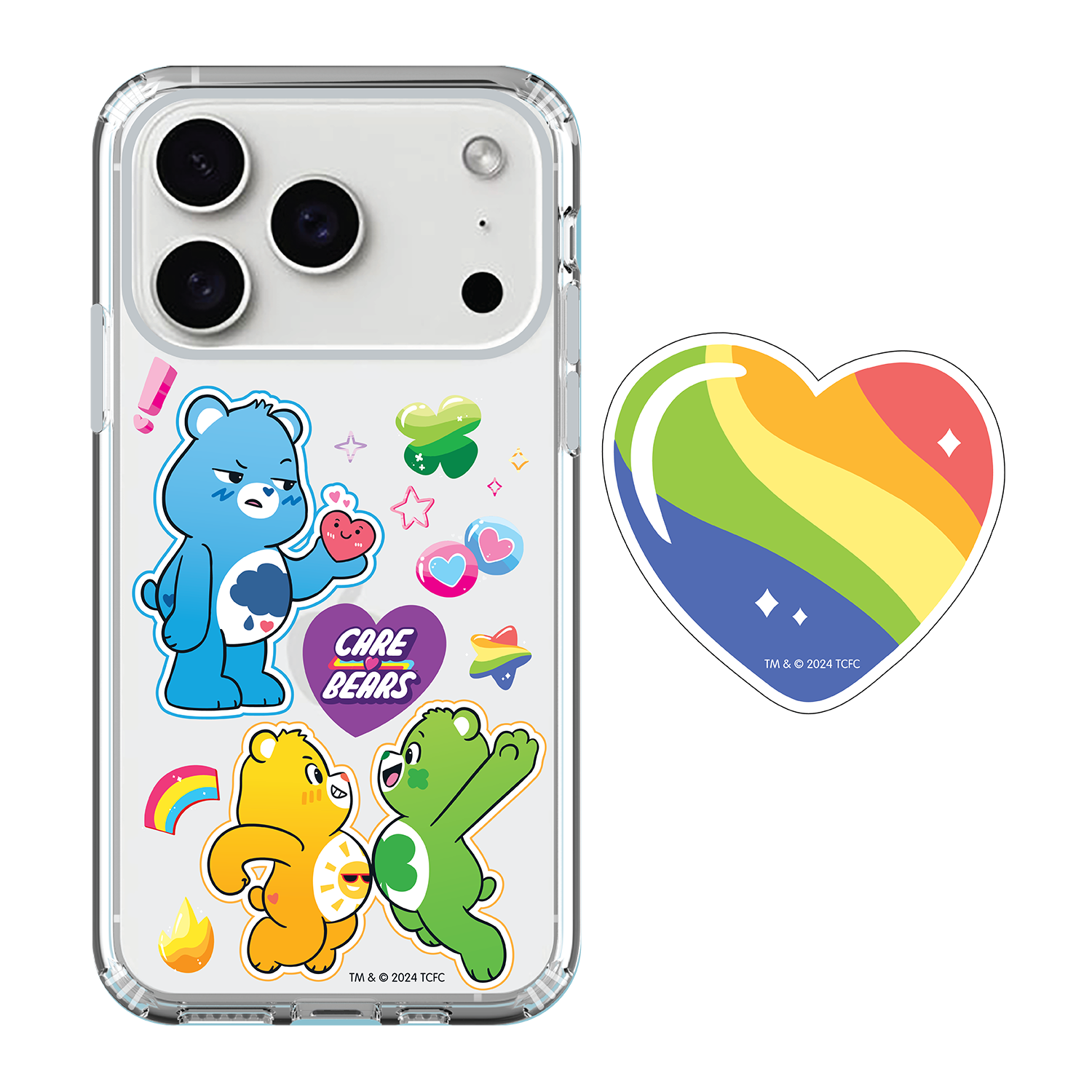 Care Bears iPhone Case / Android Phone Case & Magsafe Grip Stand Set (CB104MS)