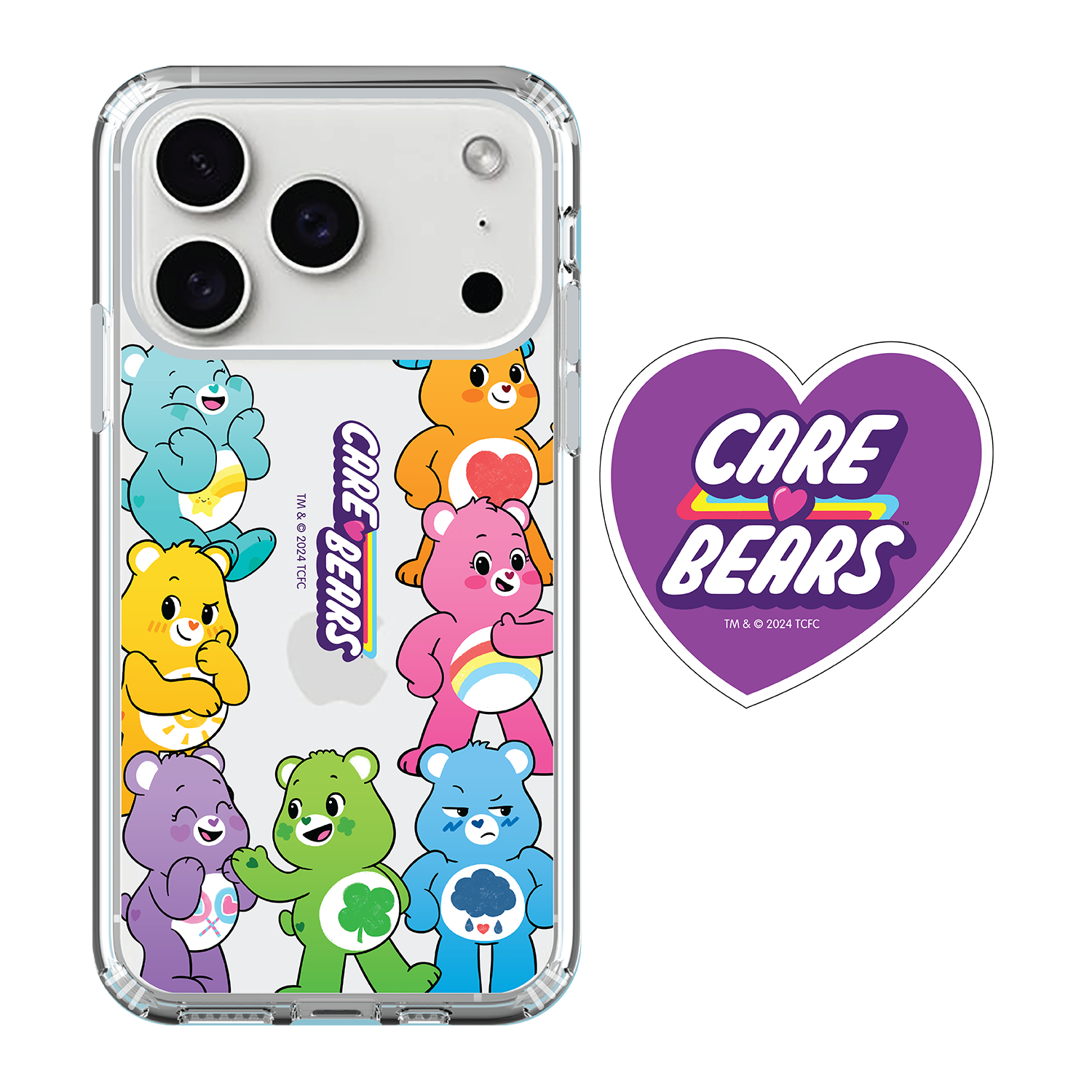 Care Bears iPhone Case / Android Phone Case & Magsafe Grip Stand Set (CB106MS)