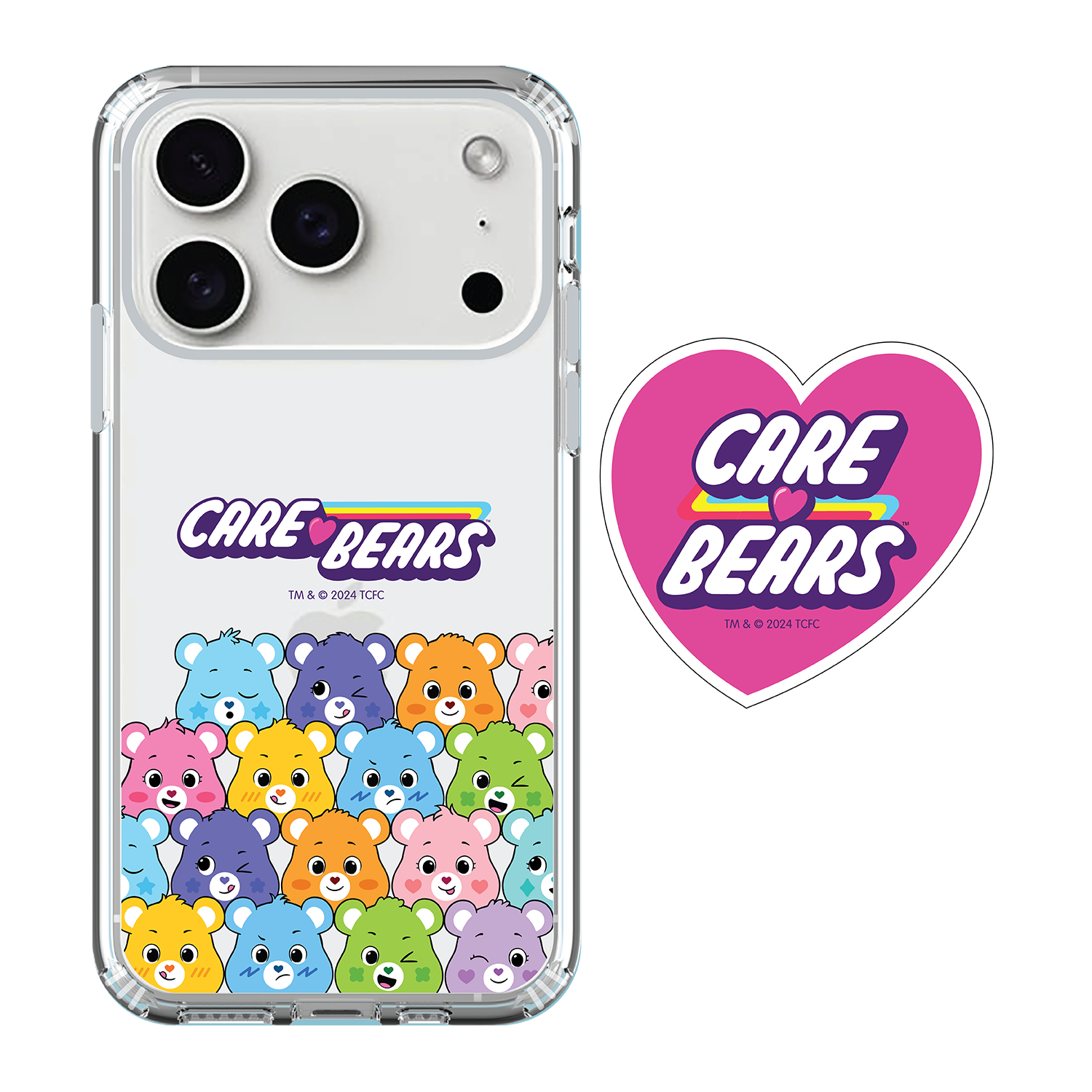 Care Bears iPhone Case / Android Phone Case & Magsafe Grip Stand Set (CB107MS)