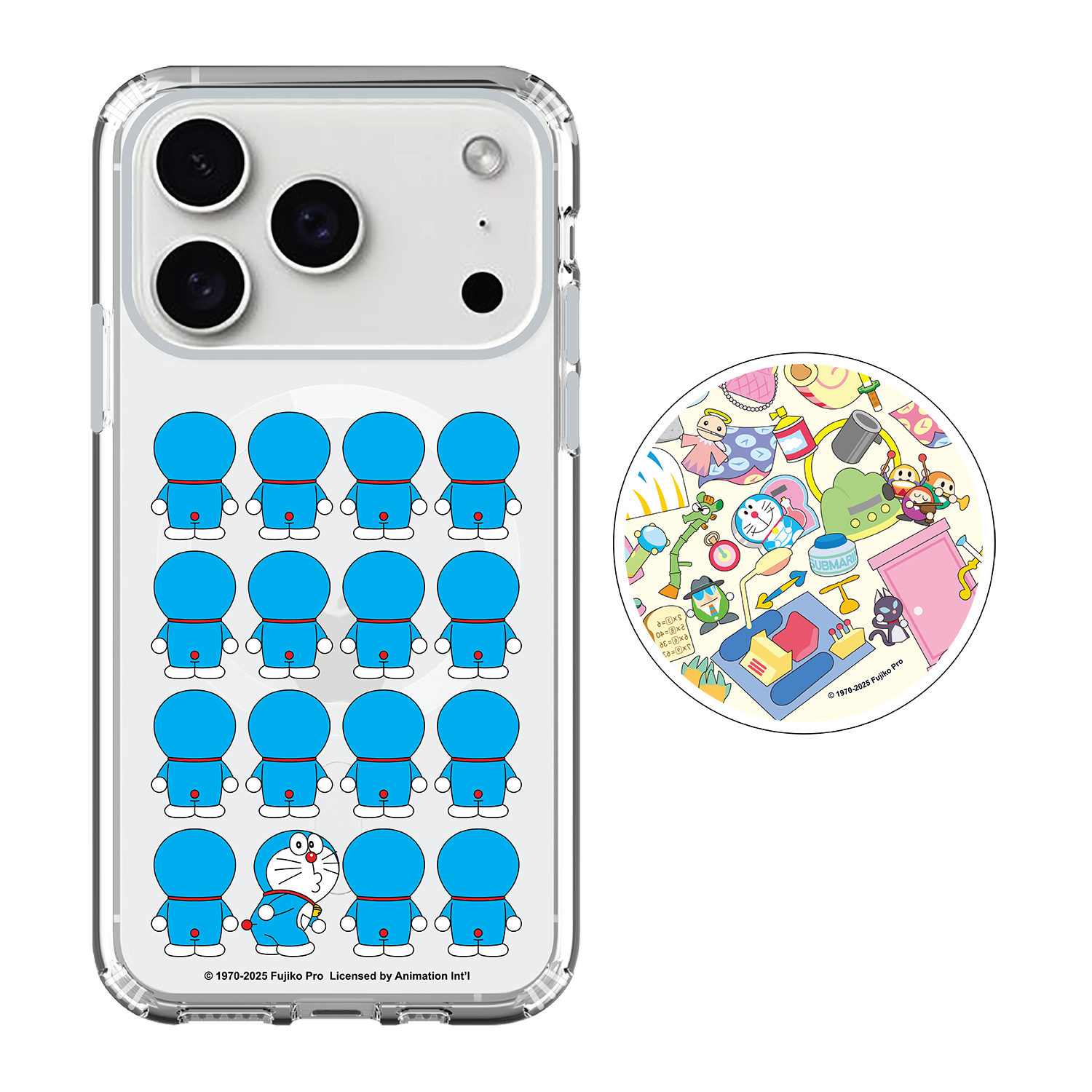 Doraemon iPhone Case / Android Phone Case & Magsafe Grip Stand Set (DO130GSS)