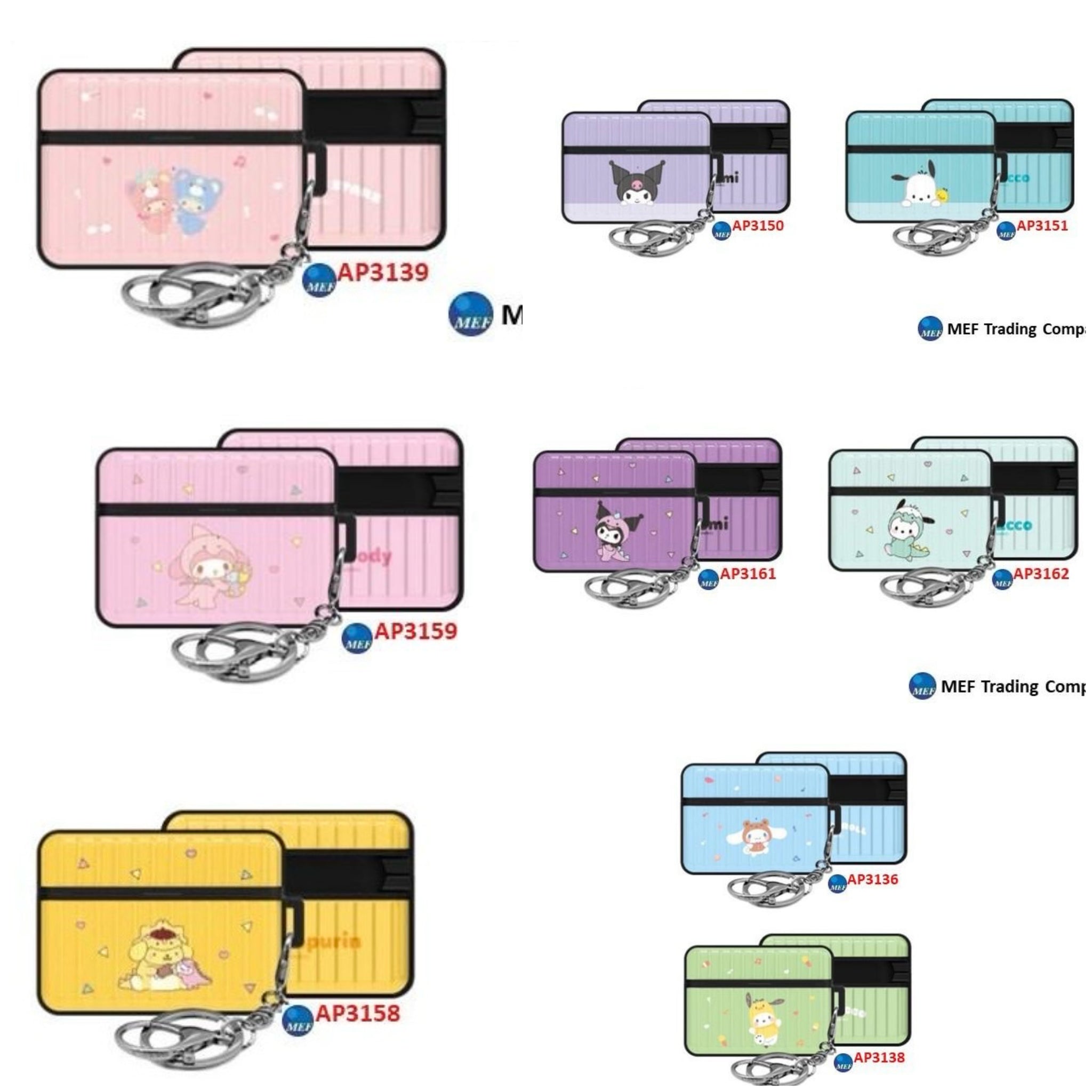 【門市發售】Sanrio 行李箱款 AirPods Case（AirPods Pro/Pro2）