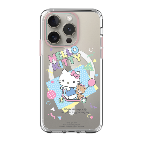 Hello Kitty Clear Case / iPhone Case / Android Case / Samsung Case 正版授權 全包邊氣囊防撞手機殼 (KT163)
