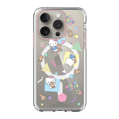 Hello Kitty Clear Case / iPhone Case / Android Case / Samsung Case 正版授權 全包邊氣囊防撞手機殼 (KT164)