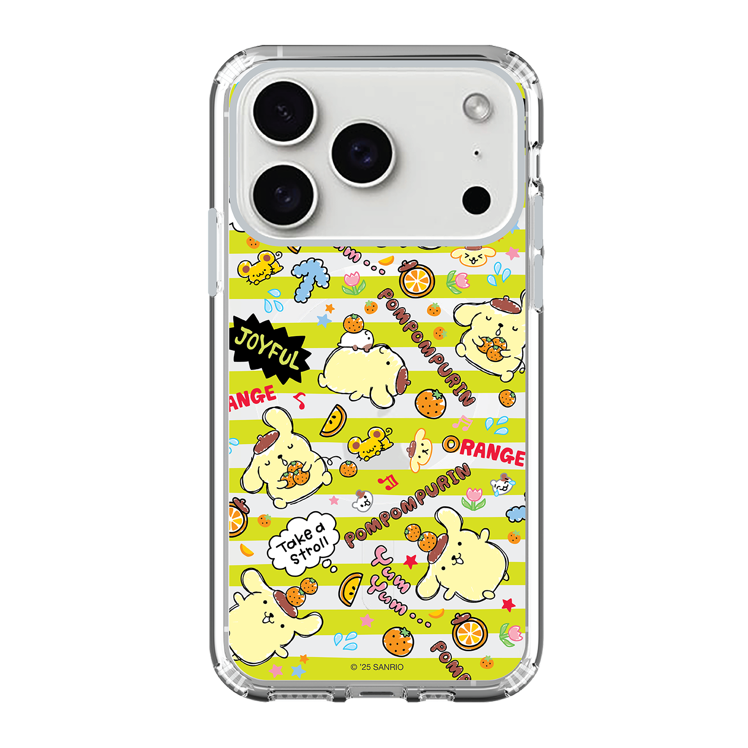 Pom Pom Purin Clear Case / iPhone Case / Android Case / Samsung Case 防撞透明手機殼 (PN99)