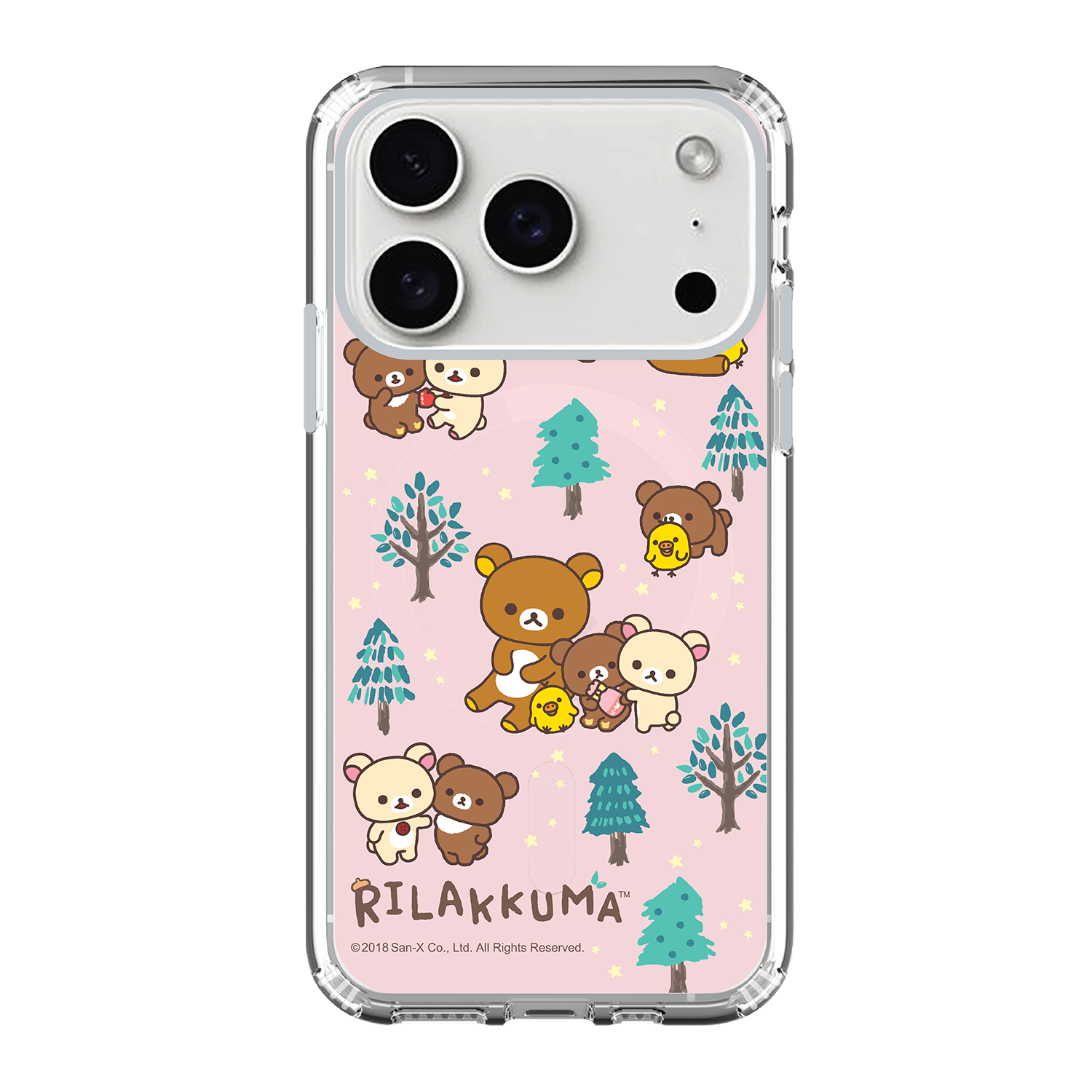 Rilakkuma Clear Case / iPhone Case / Android Case / Samsung Case 防撞透明手機殼 (RK87)