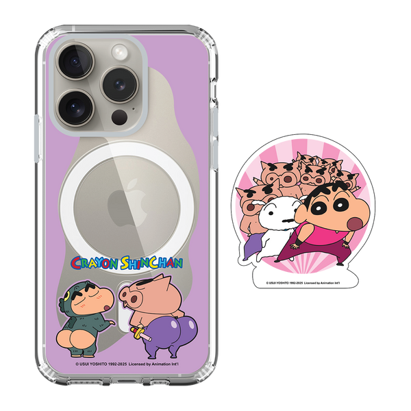 Crayon Shin-chan 蠟筆小新 iPhone Case / Android Phone Case & Magsafe Grip Stand Set (SC293GSS)