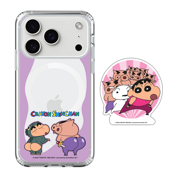 Crayon Shin-chan 蠟筆小新 iPhone Case / Android Phone Case & Magsafe Grip Stand Set (SC293GSS)