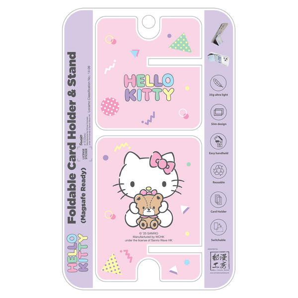 Hello Kitty Magsafe Card Holder & Phone Stand (KT163CC)