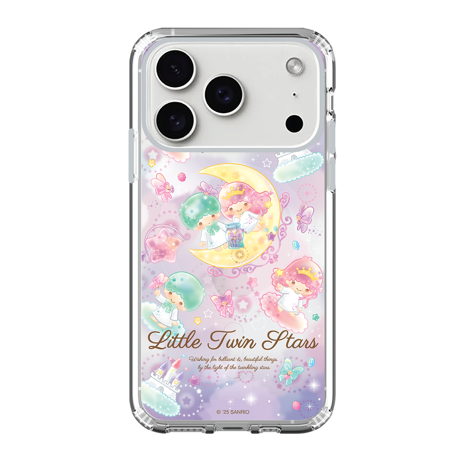 Little Twin Stars Clear Case / iPhone Case / Android Case / Samsung Case 防撞透明手機殼 (TS112)