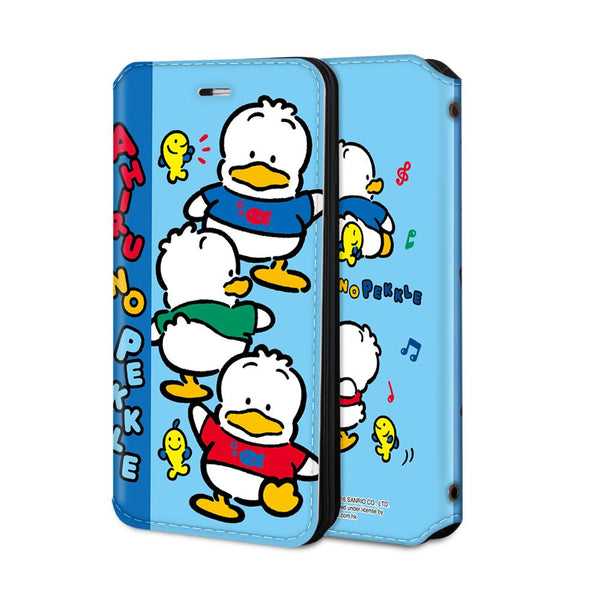 Ahiru No Pekkle Leather Flip Case (APCM02)