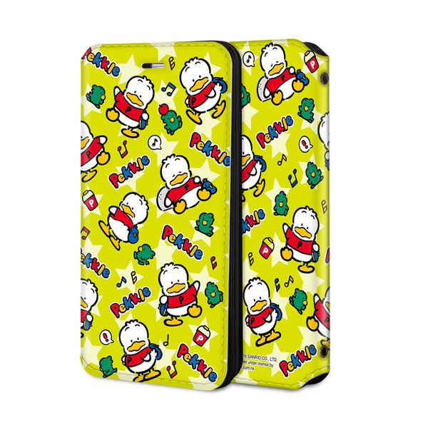 Ahiru No Pekkle Leather Flip Case (APCM04)