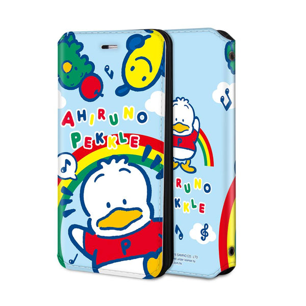 Ahiru No Pekkle Leather Flip Case (APCM06)
