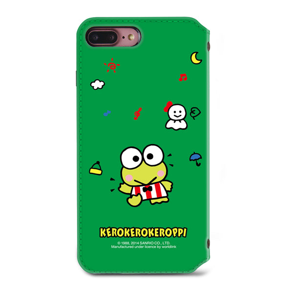 KeroKeroKeroppi Leather Flip Case (KRCM02)