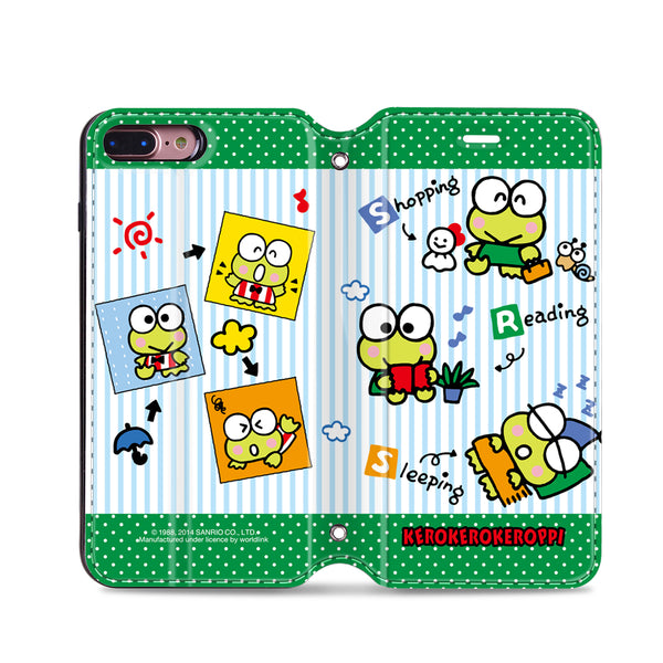 KeroKeroKeroppi Leather Flip Case (KRCM01)